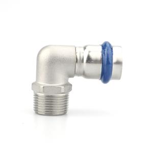 ELBOW ADAPTOR 90° WITH MALE THREAD