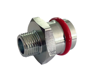 ADAPTOR  WITH MALE THREAD(ONE PIECE PART)